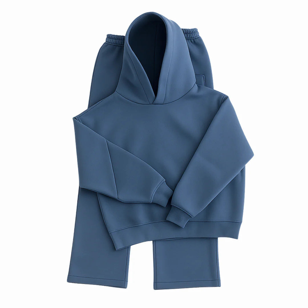 Damen Sportliches Hoodie-Set – Auréline