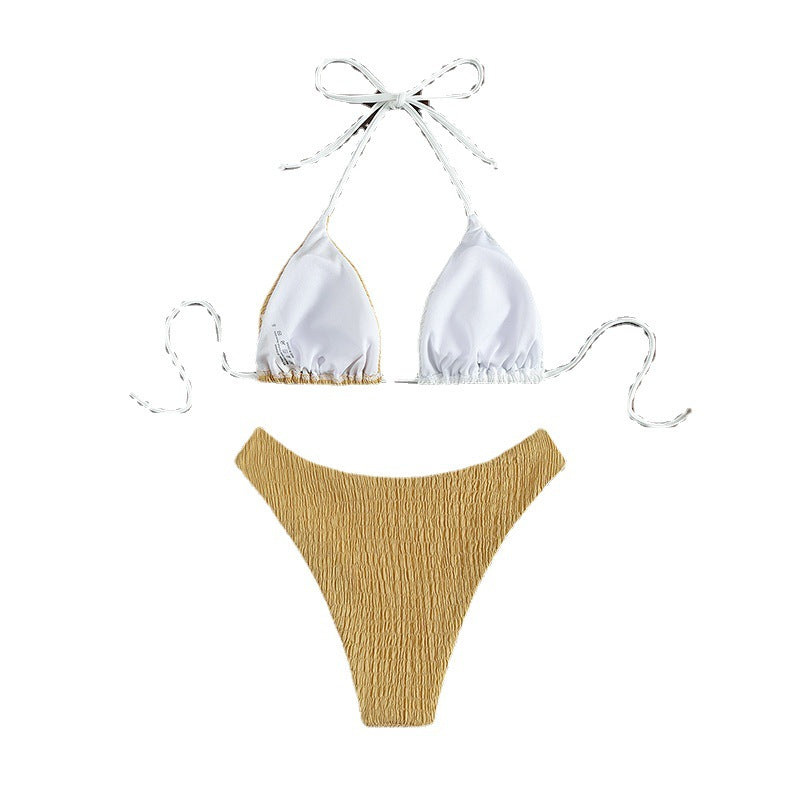 Damen Triangel-Bikini mit raffiniertem Rippdesign Echo Archiv