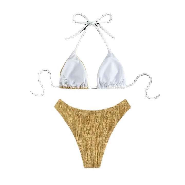 Damen Triangel-Bikini mit raffiniertem Rippdesign Echo Archiv