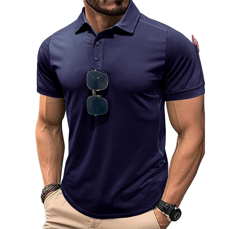 Herren Sportliches Kurzarmshirt mit innovativem Feuchtigkeitsmanagement Echoarchiv