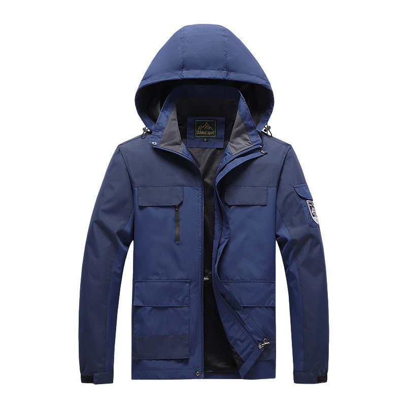 Männermächtiger Outdoor-Feldparka – Taviero
