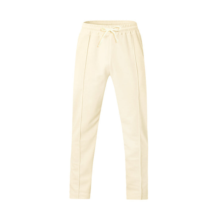 Herren Bequeme Slim-Fit Jogginghose aus hochwertigem Baumwollmix mit seitlichen Kontrasten Echoarchiv