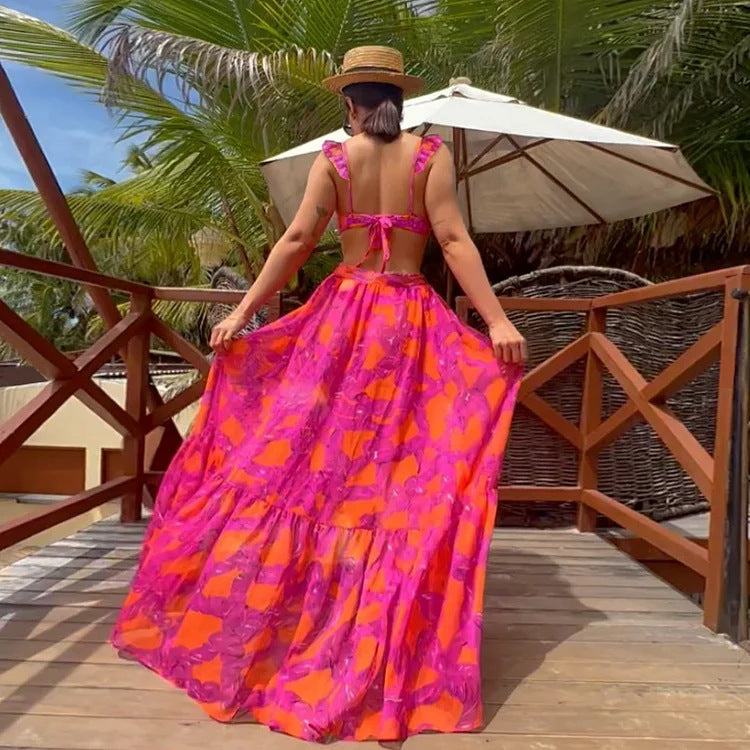 Damen Bikiniset mit voluminösem Rock von Echo Archiv