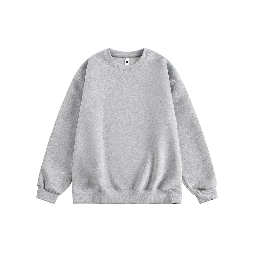 Unisex Oversize Baumwoll-Sweatshirt mit Rundhalsausschnitt und breiten Bündchen Echo Archiv