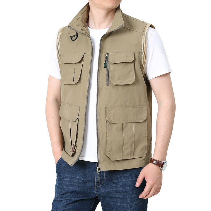 Herren praktische Outdoor-Weste Echo Archiv
