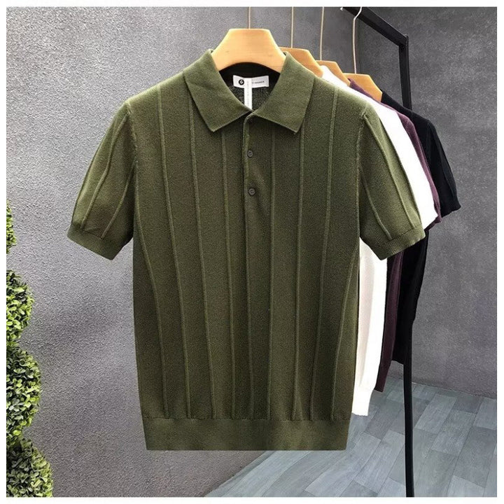 Herren Elegantes Poloshirt Echo Archiv