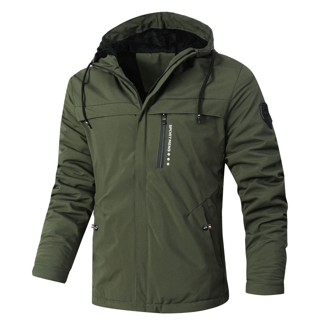 Herren wetterfeste und isolierte Jacke mit weichem Innenfutter – Taviero
