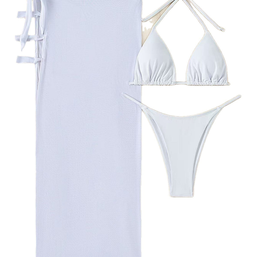 Damen Triangel-Bikini-Set mit eleganter Wickeloptik Echo Archiv