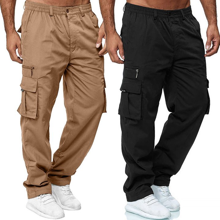Herren Cargo-Hose mit elastischem Bund und praktischen Seitentaschen Echoarchiv