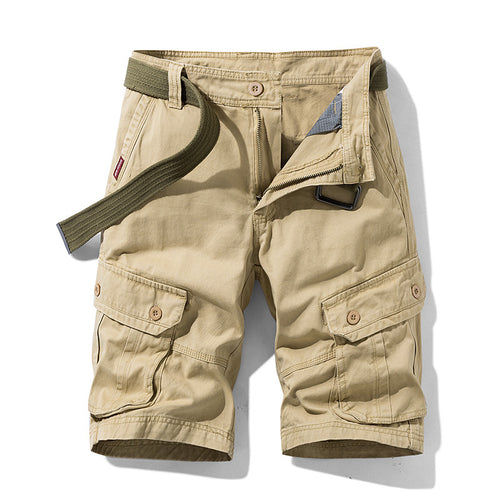 Herren Cargo-Shorts mit vielseitigen Taschen und robustem Material Echoarchiv