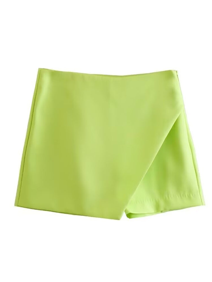 Damen modische Wickel-Shorts aus hochwertigem, elastischem Material Echo Archiv