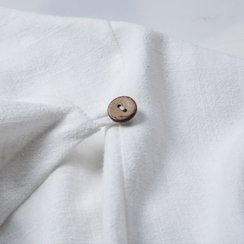 Herren Überwurfjacke mit asymmetrischem Schnitt und dekorativen Details Echoarchiv