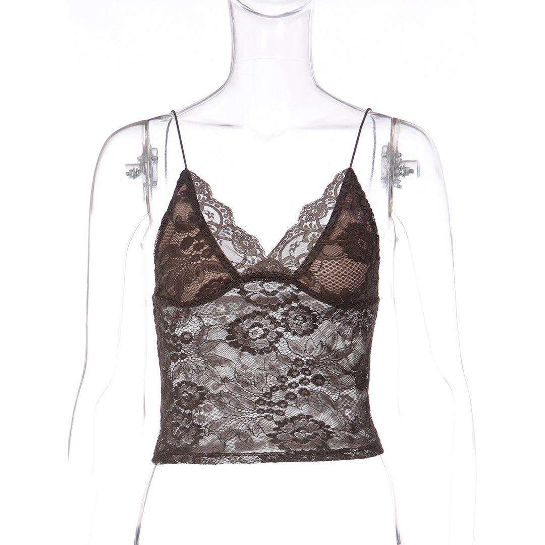 Damen Spitzenbustier mit verführerischen Blumenmustern Echo Archiv