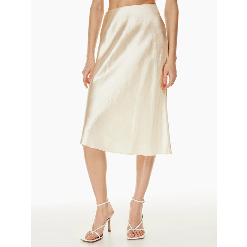 Damen Elegante und fließende Midibluse Echoarchiv