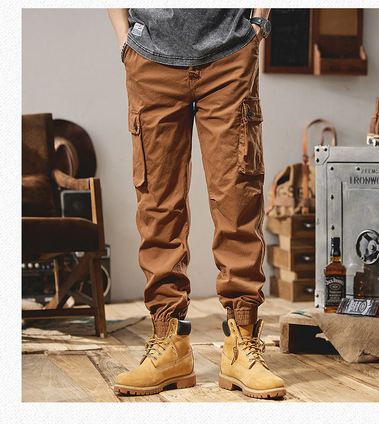 Herren Cargohose mit elastischem Bund und mehreren praktischen Taschen Echoarchiv