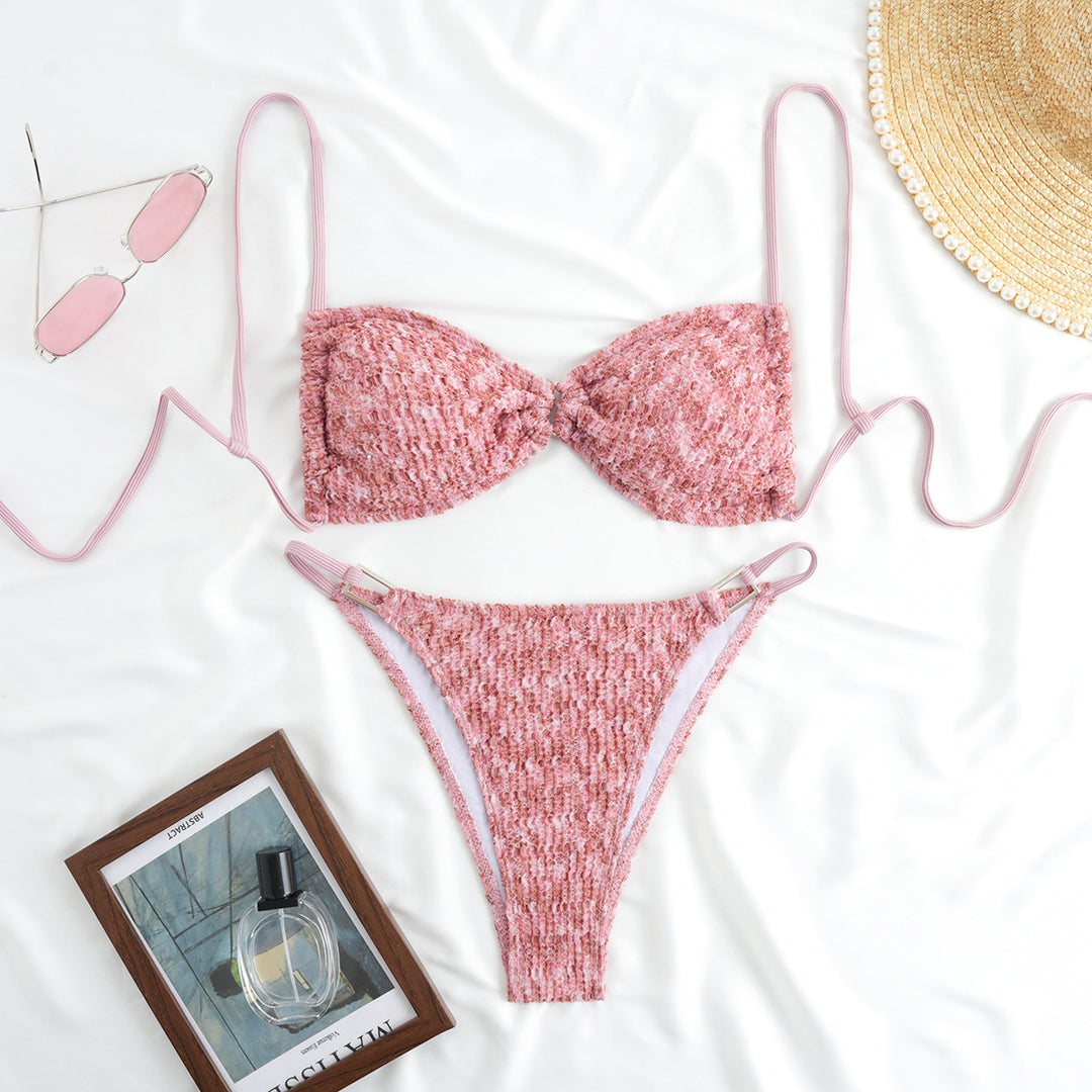 Damen Komfortabler Triangel-Bikini mit raffinierten Details Echo Archiv