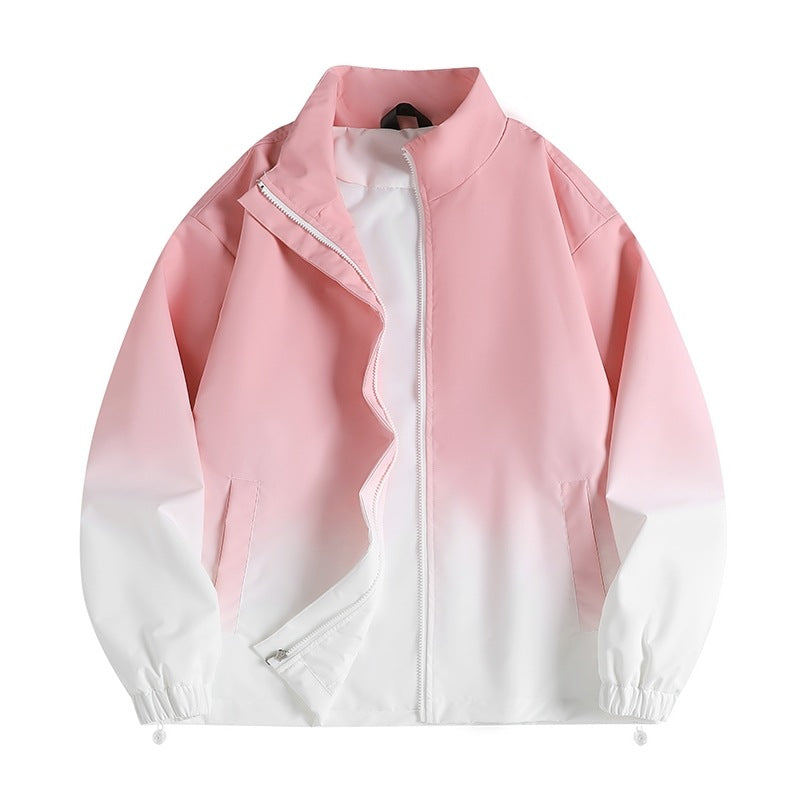 Herren stylische Übergangsjacke mit innovativem Farbverlauf Echoarchiv