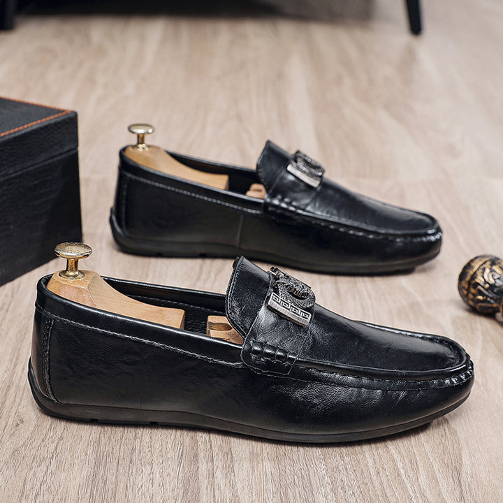 Herren Elegante Mokassins mit Metalldetails Echo Archiv
