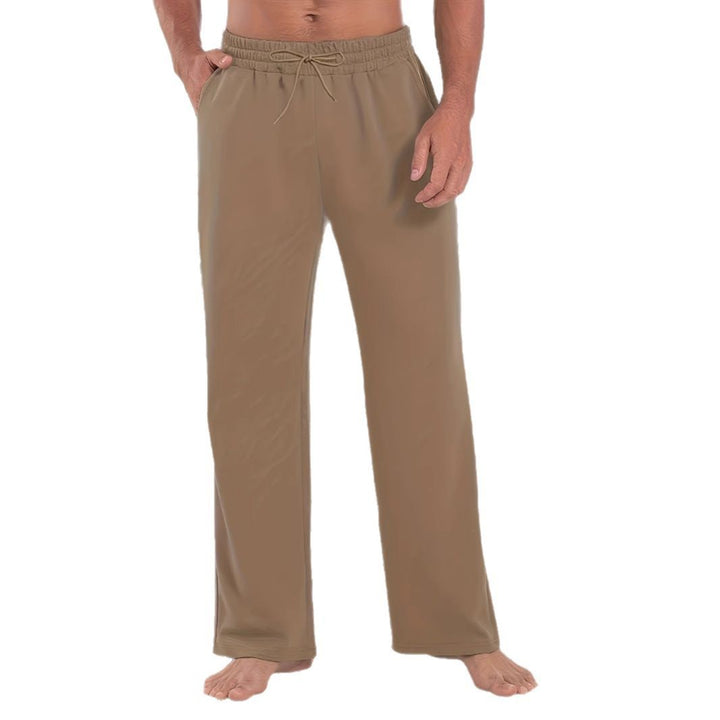 Herren Elastische Relax-Hose mit Kordelzug und weitem Bein Echoarchiv