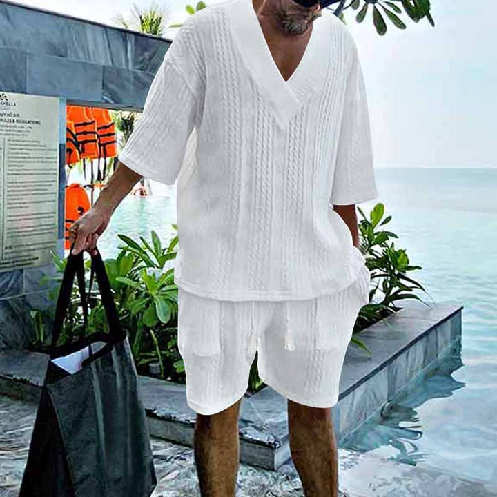 Herren luftige Strandbekleidung im lässigen Look Echoarchiv