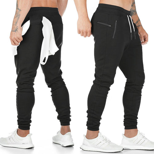 Herren sportliche Jogginghose mit elastischem Bund und funktionalen Taschen Echoarchiv