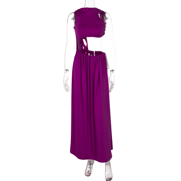Damen Elegantes Maxikleid mit raffiniertem Cut-Out-Design und fließendem Schnitt Echo Archiv