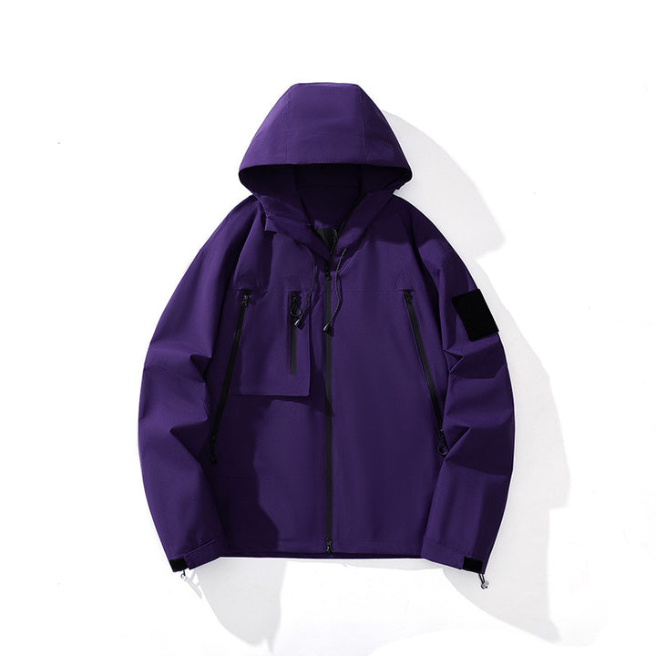 Herren technische Multifunktionsjacke mit praktischen Taschen Echoarchiv