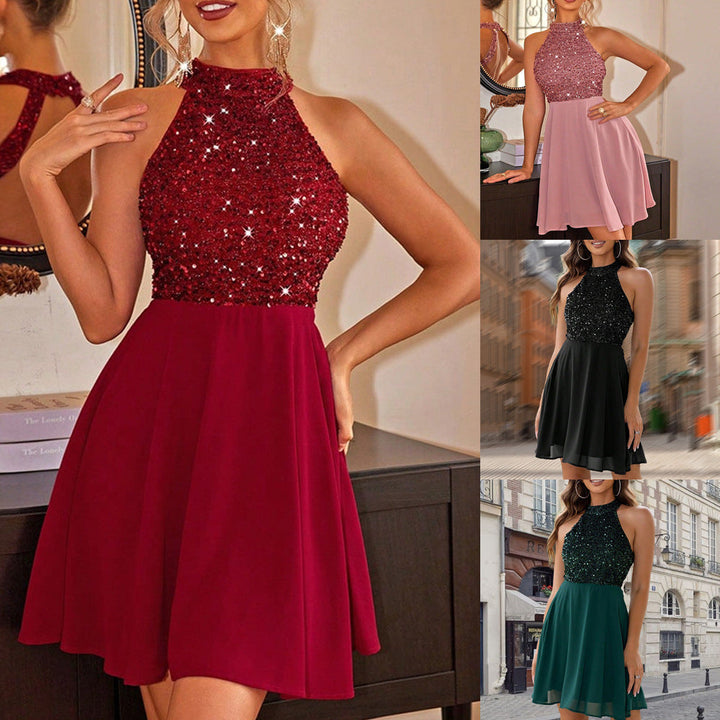 Echoarchiv | Sinnliche Slim Fit Halter Mini Kleid