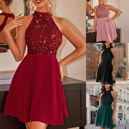 Echoarchiv | Sinnliche Slim Fit Halter Mini Kleid