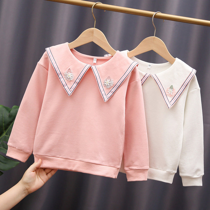 Damen Sweatshirt mit auffälligem Kragen Echo Archiv