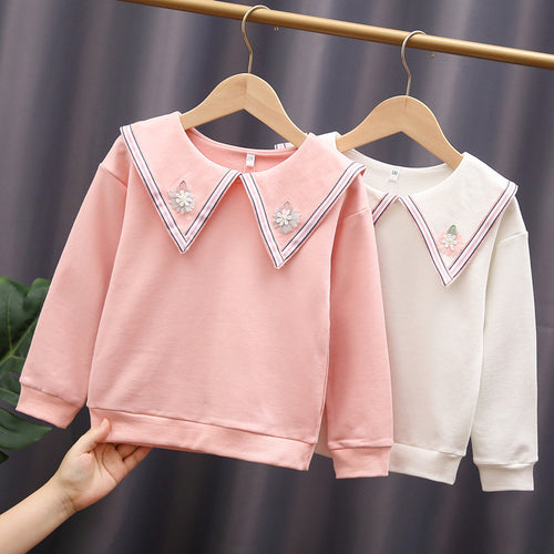 Damen Sweatshirt mit auffälligem Kragen Echo Archiv
