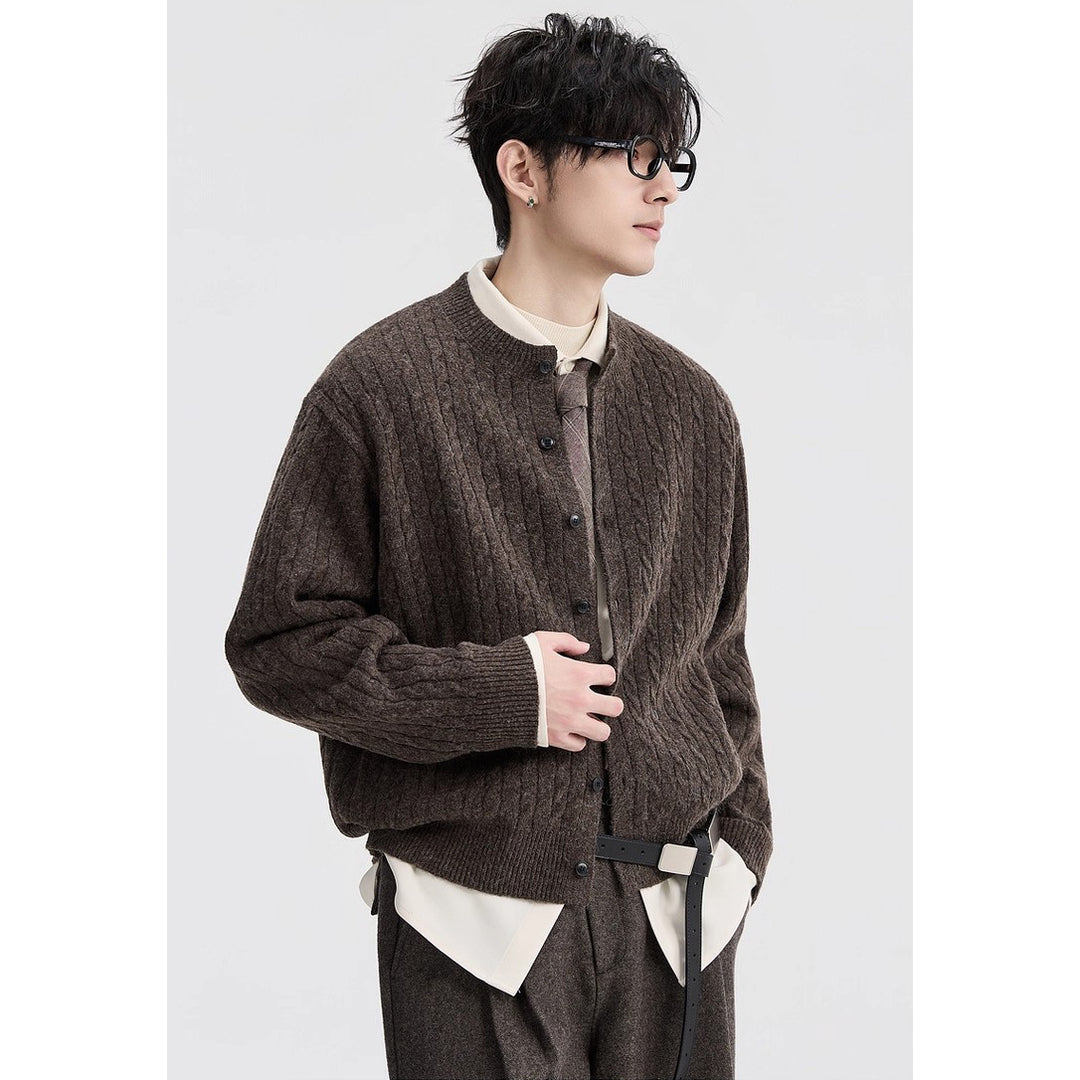 Damen Strickjacke mit Kabelmuster Echoarchiv