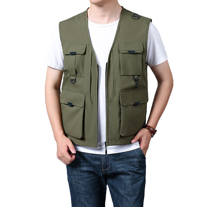 Herren Multifunktionale Outdoor-Weste Echoarchiv