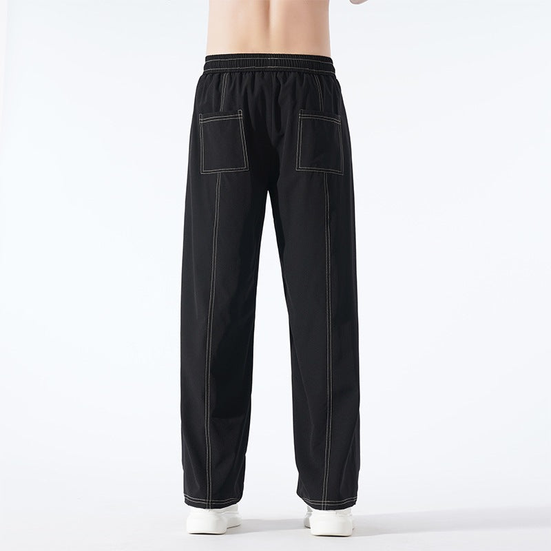 Herren Bequeme Relaxed Fit Freizeithose Echo Archiv