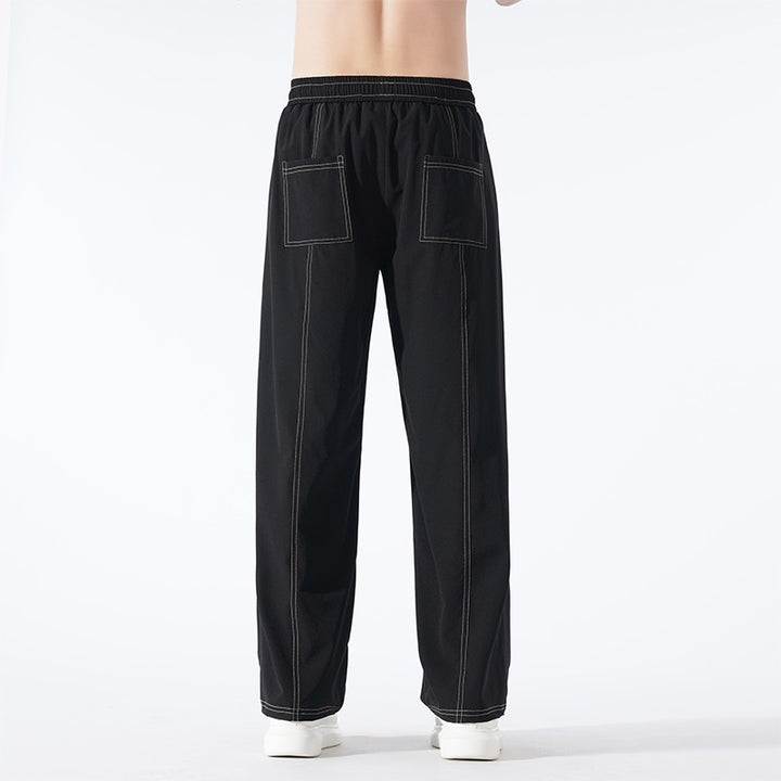 Herren Bequeme Relaxed Fit Freizeithose Echo Archiv