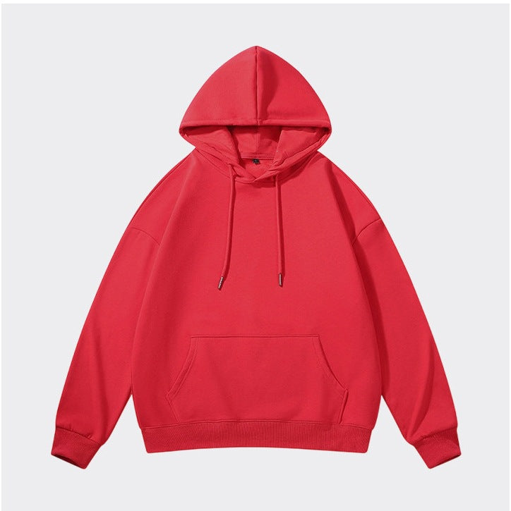 Unisex Oversize-Kapuzenpullover mit schwerem French-Terry, geripptem Saum & Kängurutasche Echoarchiv