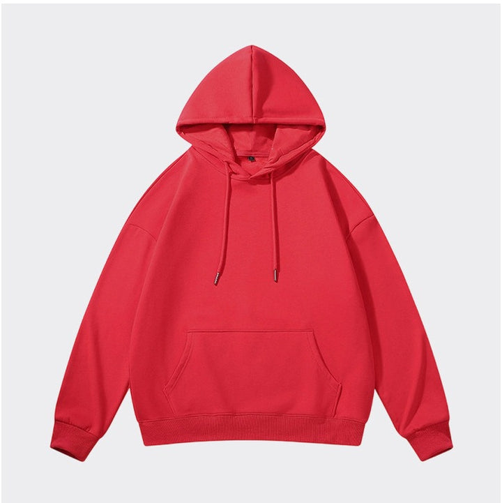 Unisex Oversize-Kapuzenpullover mit schwerem French-Terry, geripptem Saum & Kängurutasche Echoarchiv