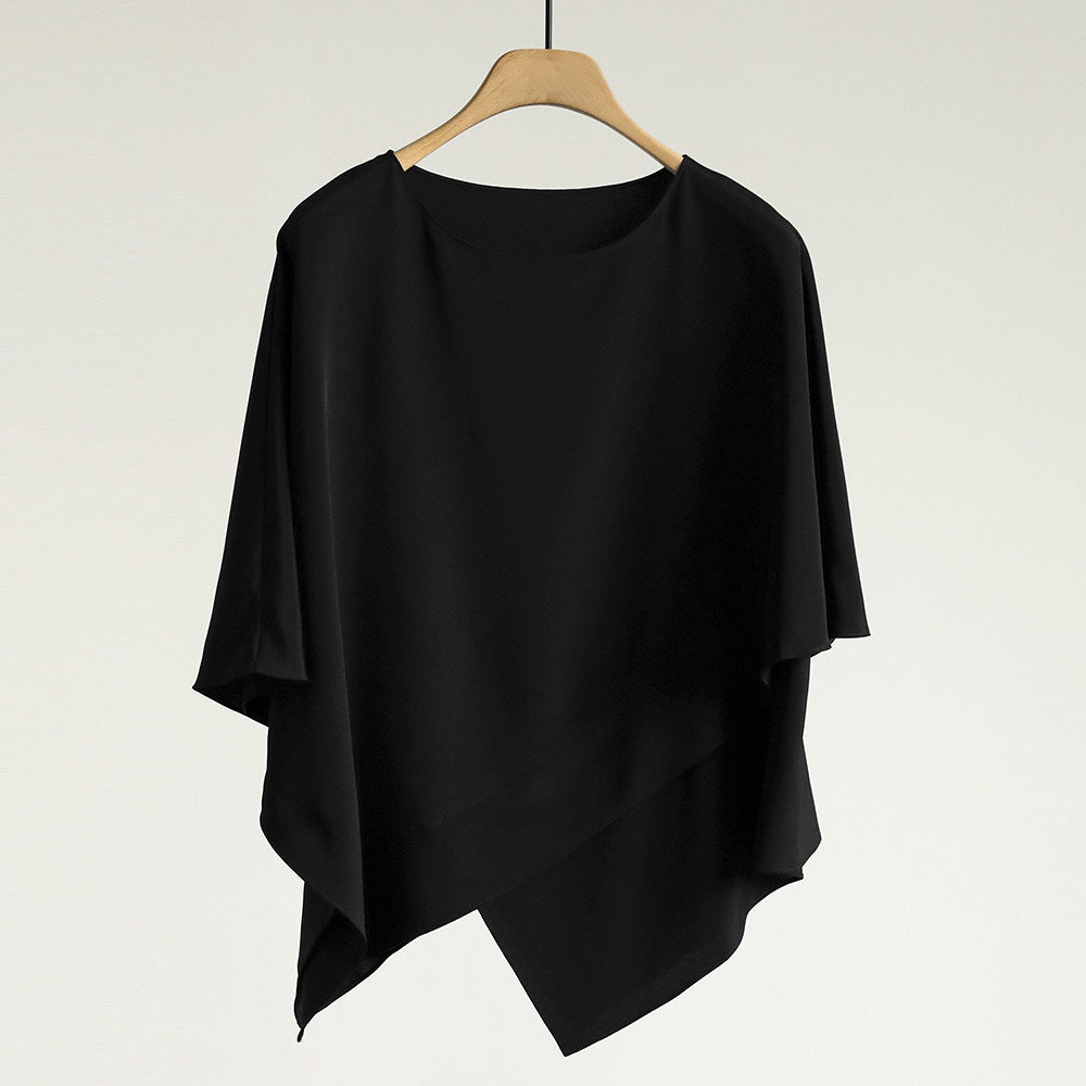 Damen Modische Wickelbluse Echoarchiv
