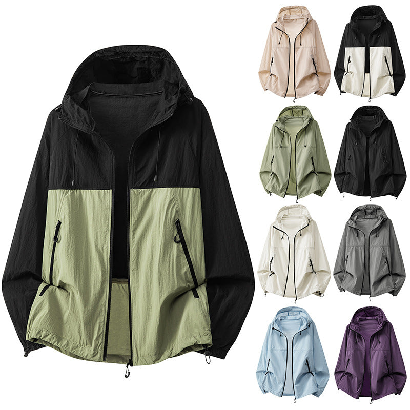 Herren Technische Kapuzenjacke mit Reißverschluss – Taviero