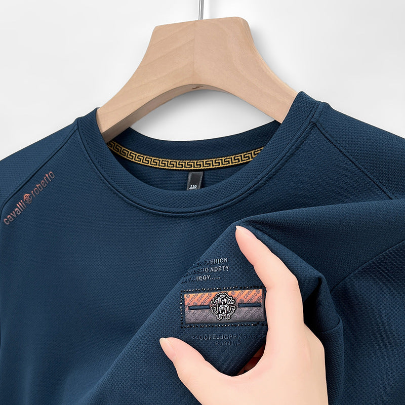 Herren Sweatshirt mit innovativer Struktur und atmungsaktiven Eigenschaften Echoarchiv