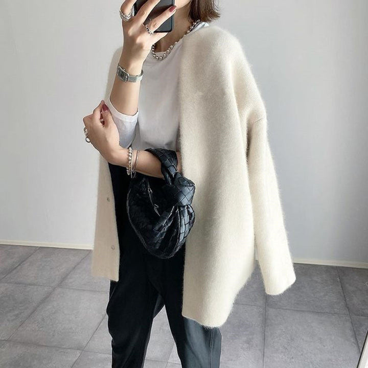 Raffinierte Strickjacke mit Stil – Veloura
