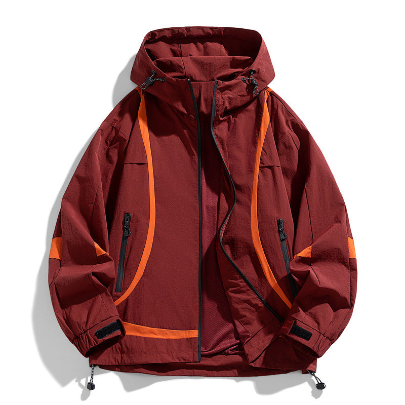 Herren Moderne Outdoor-Jacke Echo Archiv