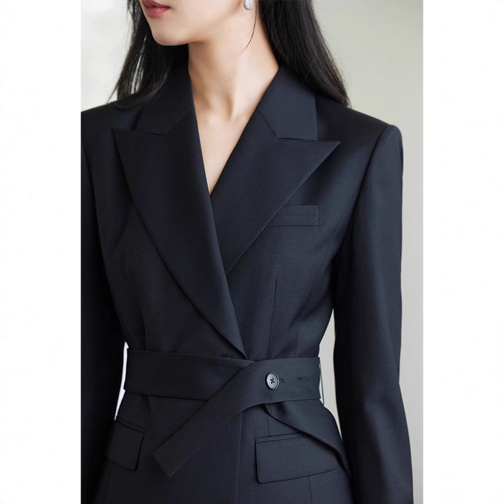 Damen Eleganter Doppeltbreasted Blazer Echoarchiv 1789268859