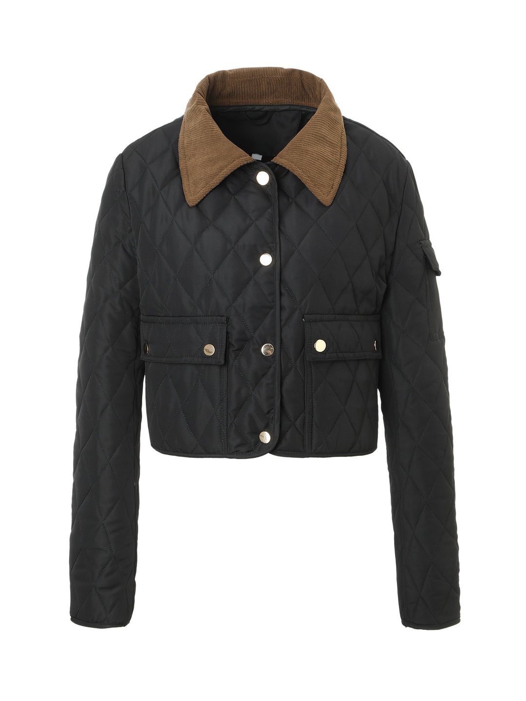 Damen Modische Kurzjacke mit Steppdesign Echo Archiv