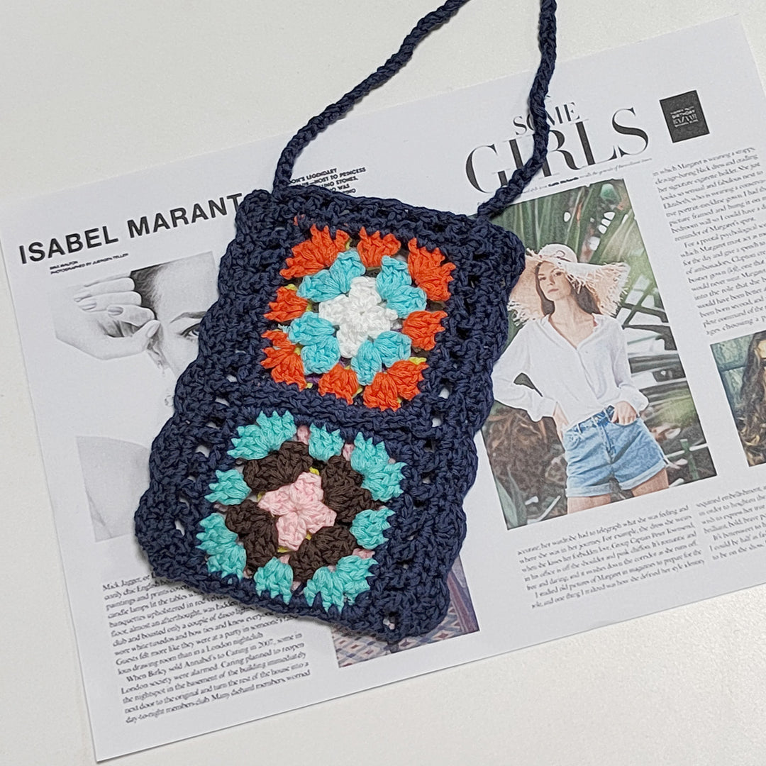 Damen Handgefertigte Häkel-Tasche Echo Archiv 1779787760