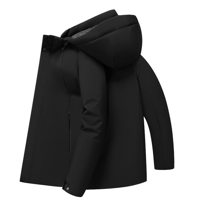 Herren isolierte Funktionsjacke mit kapuze und wasserabweisenden Eigenschaften Echoarchiv
