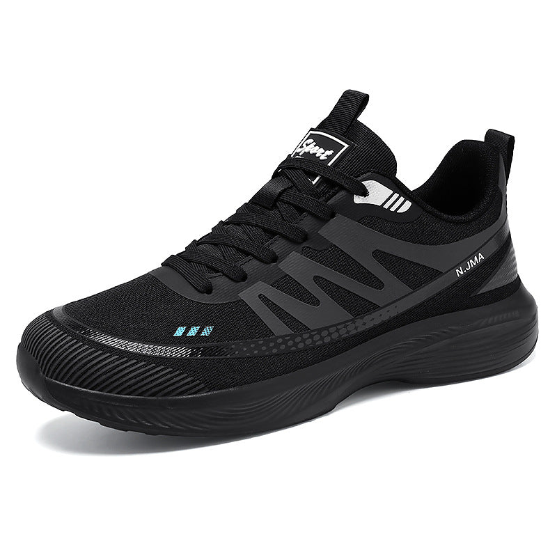 Herren nan leichte atmungsaktive Laufsneaker mit nahtlosem Strickobermaterial, gepolstertem Fersenkragen und reaktiver EVA-Dämpfung Echo Archiv