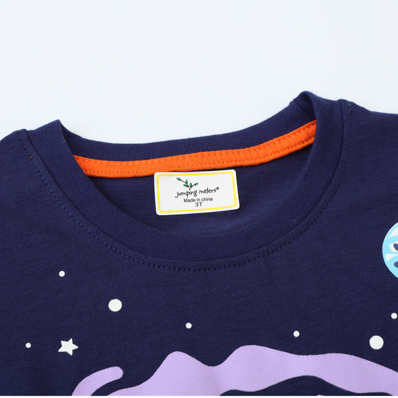 Jungen T-Shirt mit leuchtendem Weltraumdesign Echo Archiv