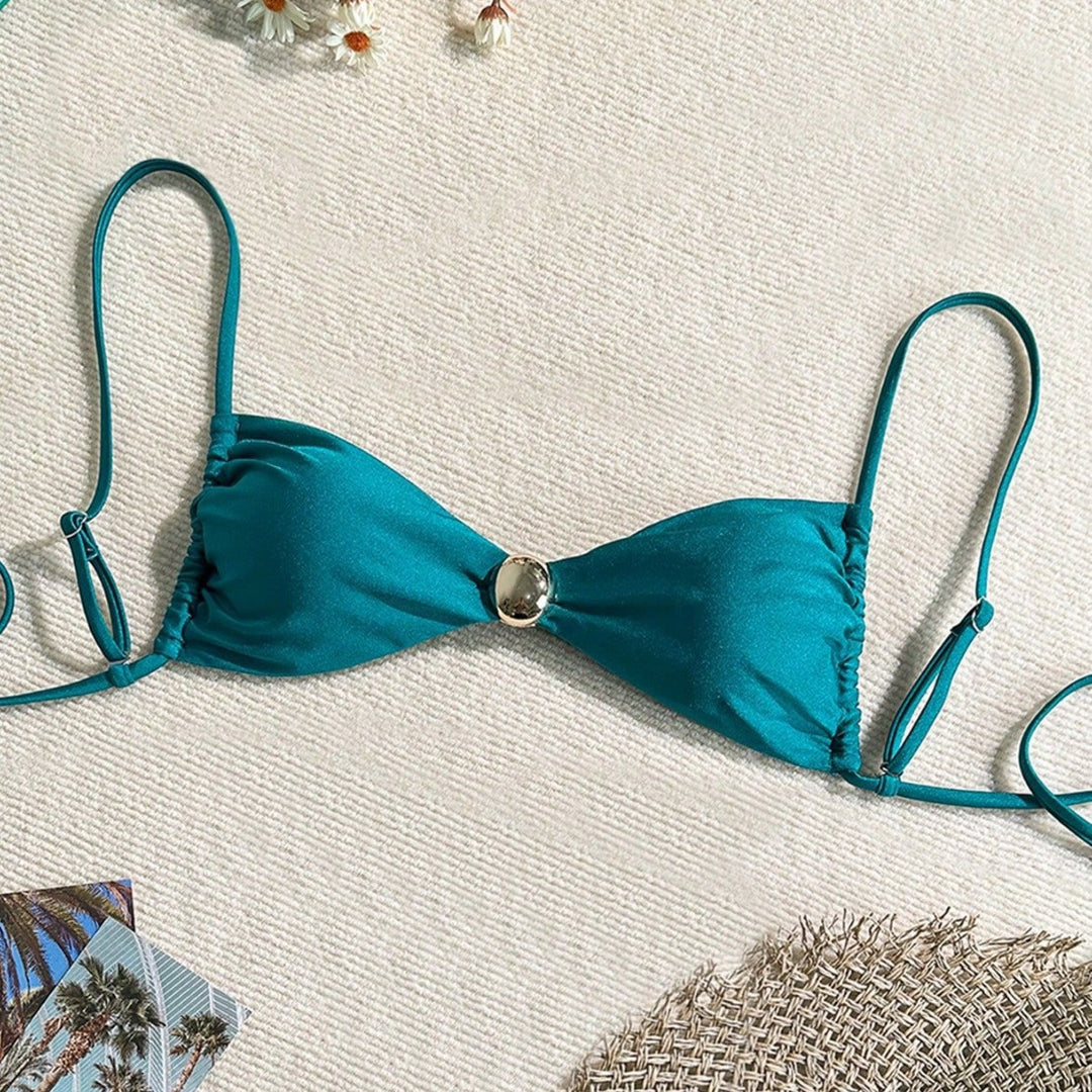 Damen Triangel-Bikini mit elegantem Schmuckdetail Echo Archiv