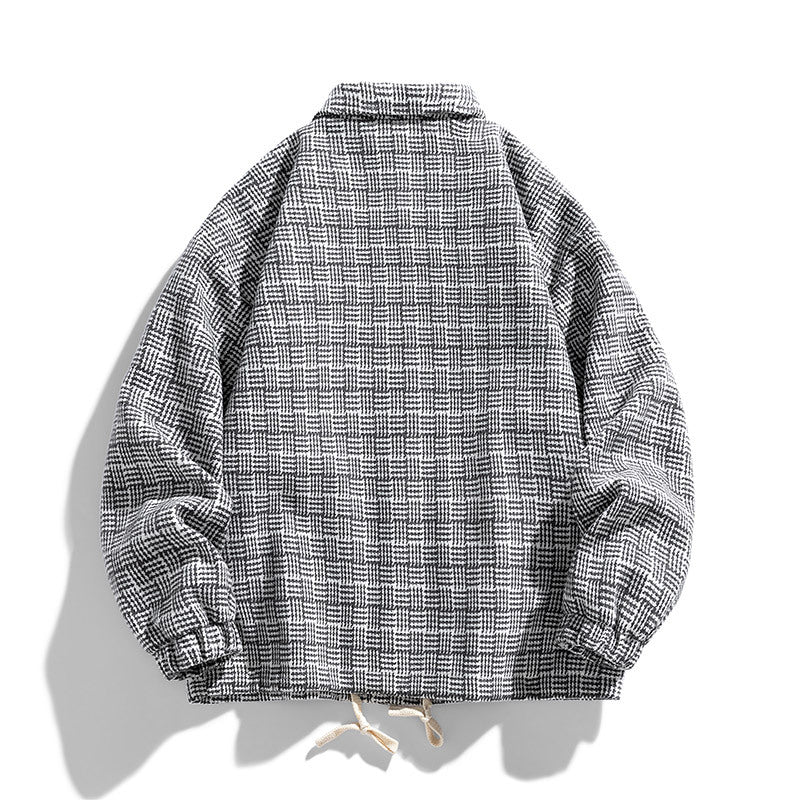 Herren Übergroße Utility-Jacke Echo Archiv